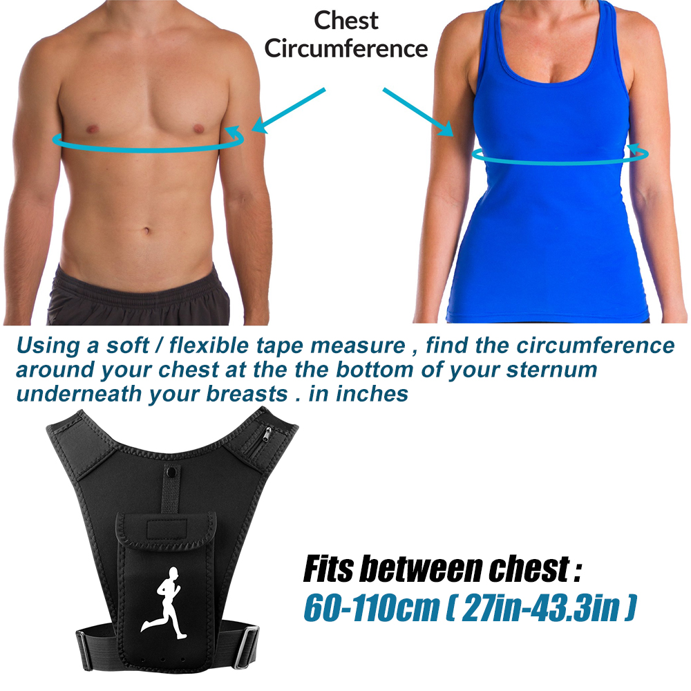 حامل هاتف صدرية للجري قابل للت - مراجعة Running Gear Hydration وسعره