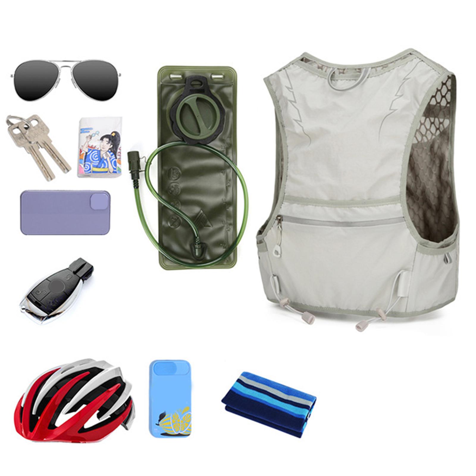 سترة ترطيب رياضية بجيوب متعددة - مراجعة Running Gear Hydration وسعره