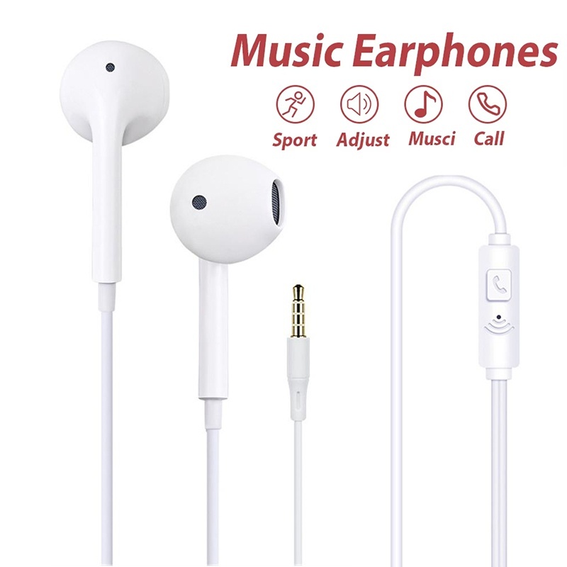 سماعة أذن سلكية 3.5 مم مع ميكر - مراجعة Running Gear Headphones وسعره
