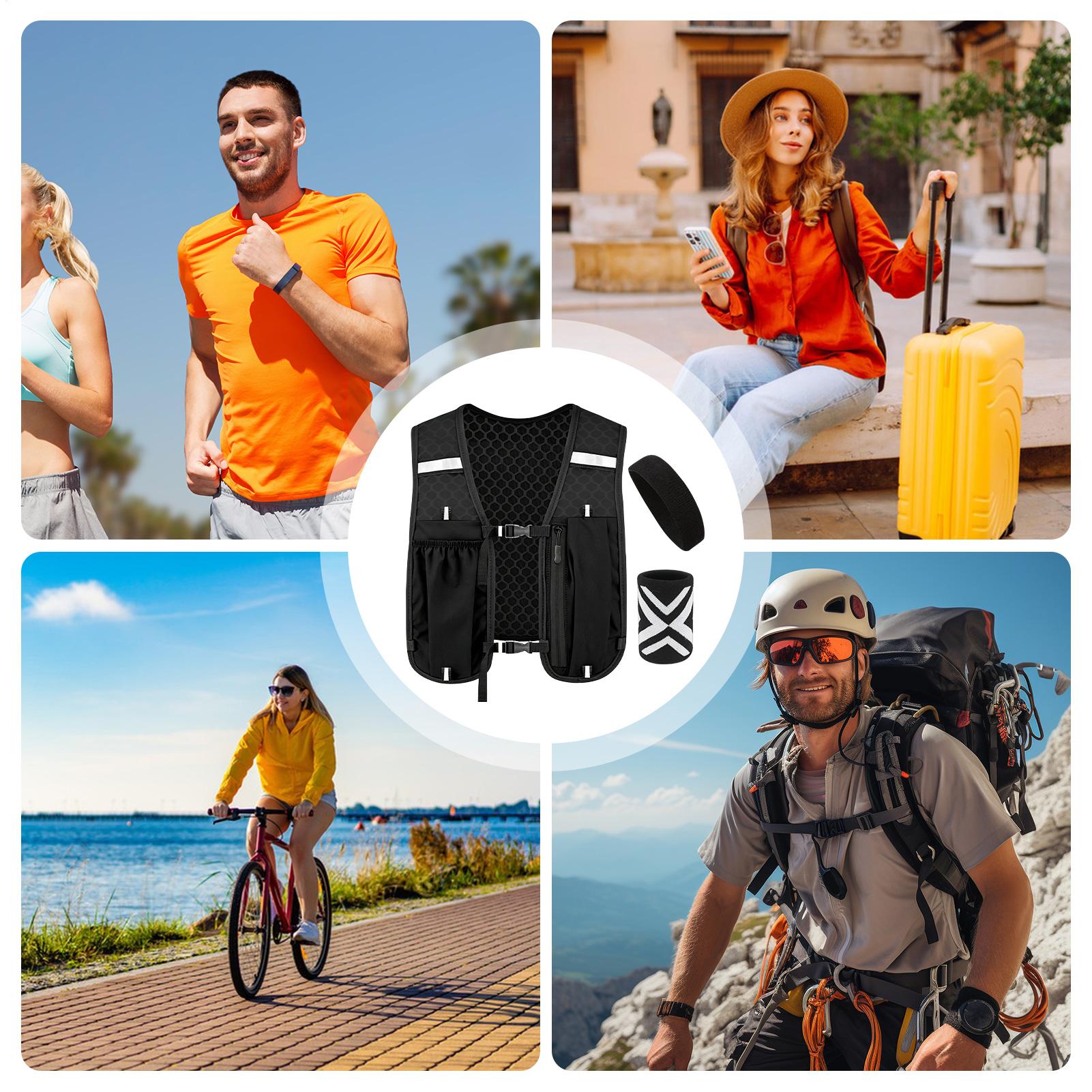 سترة عاكسة للضوء للجري قابلة ل - مراجعة Running Gear Hydration وسعره