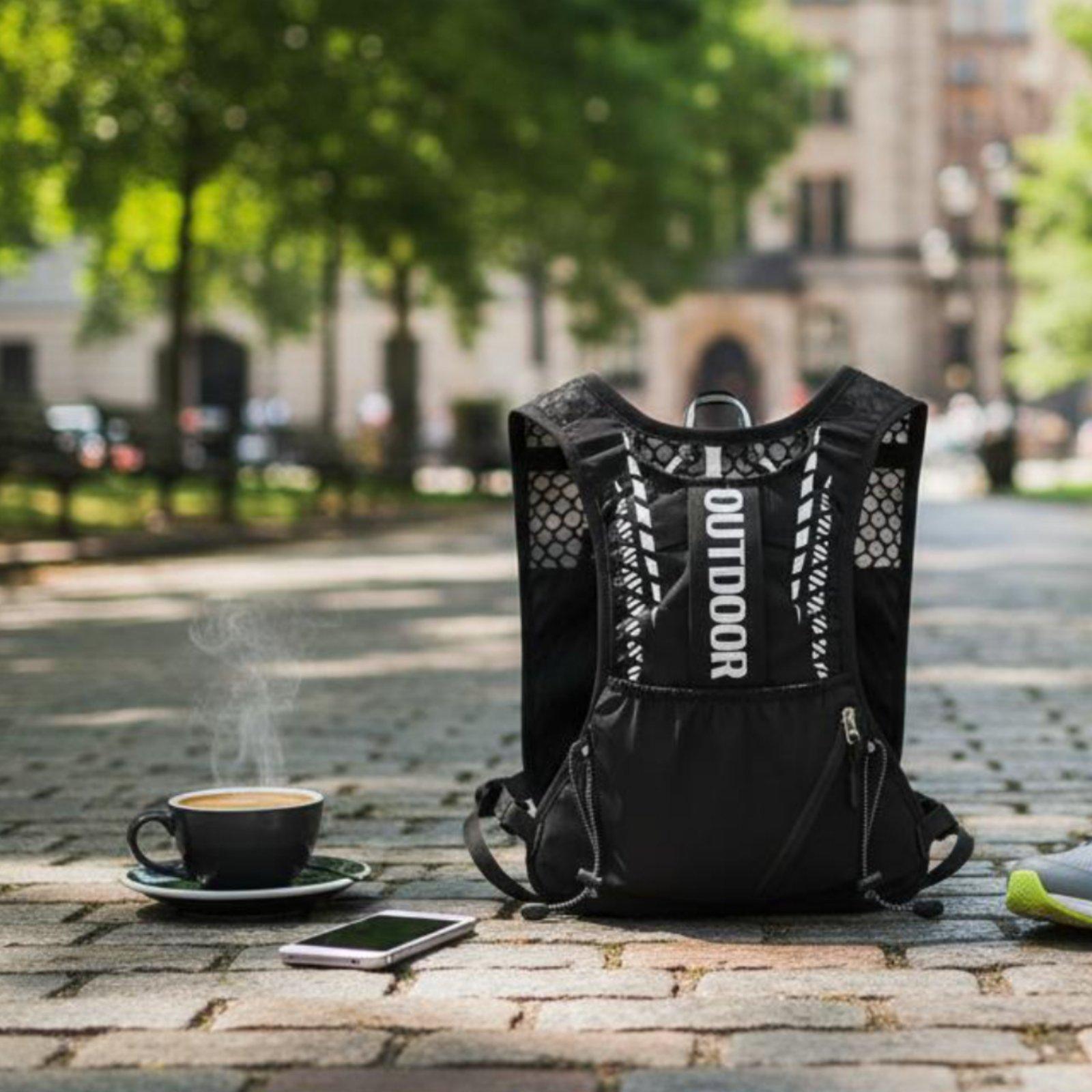 حقيبة كتف رياضية مريحة، حقيبة  - مراجعة Running Gear Hydration وسعره